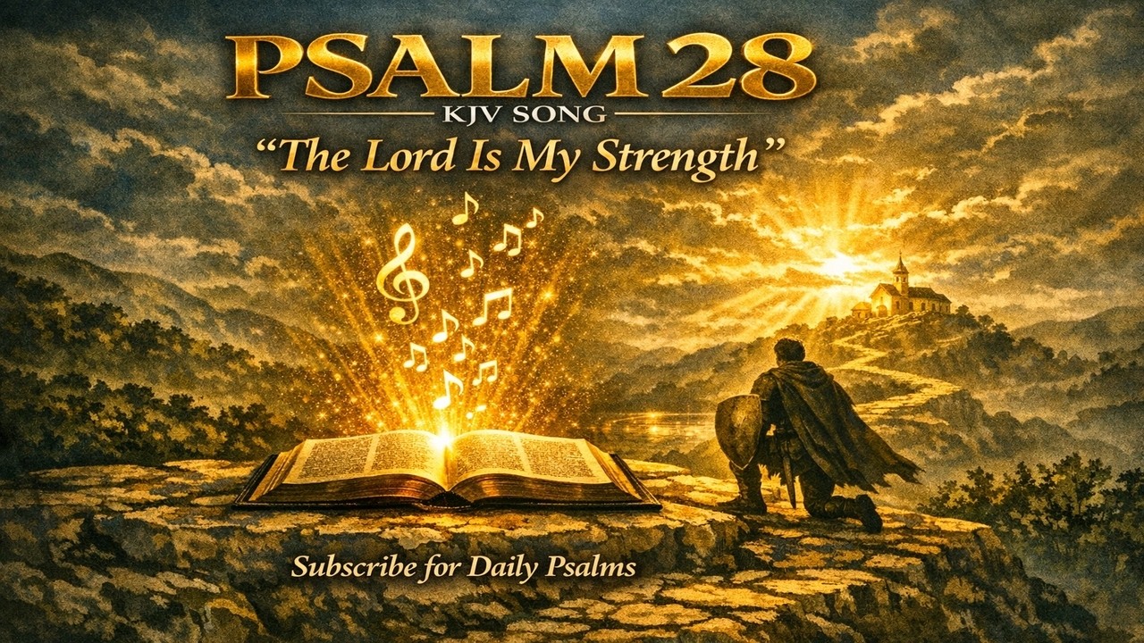 Psalm 28 (KJV) – The Lord Is My Strength and My Shield | Scripture Worship Song