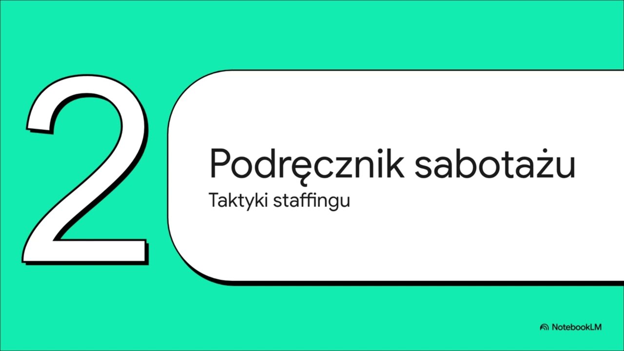 Mobbing vs Staffing - czy to jakaś nowość w prawie?