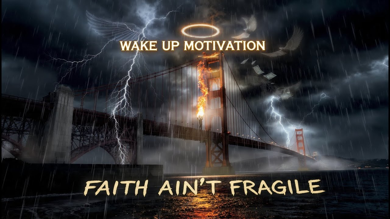 FAITH AIN’T FRAGILE | Wake Up Motivation x Suno AI (Official AI Hip Hop Music Collaboration)