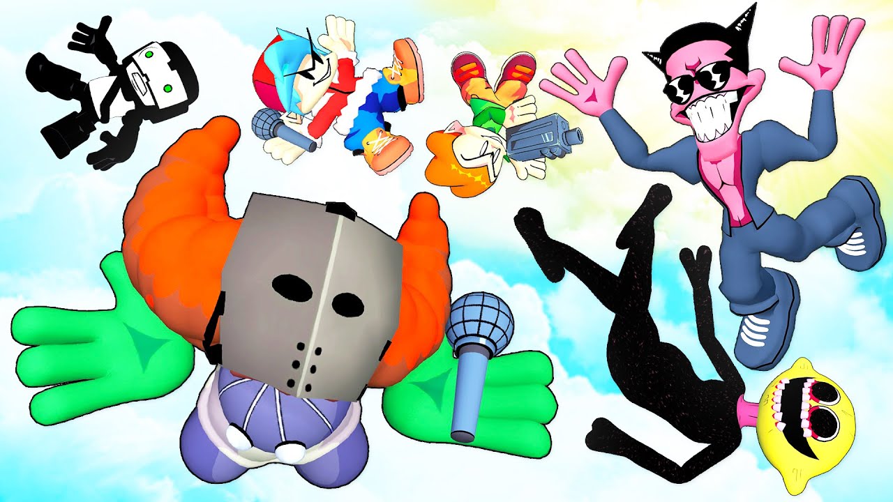 FNF: Рэгдолл Прыжки и Падения [GMOD | Friday Night Funkin’] - Серия 73