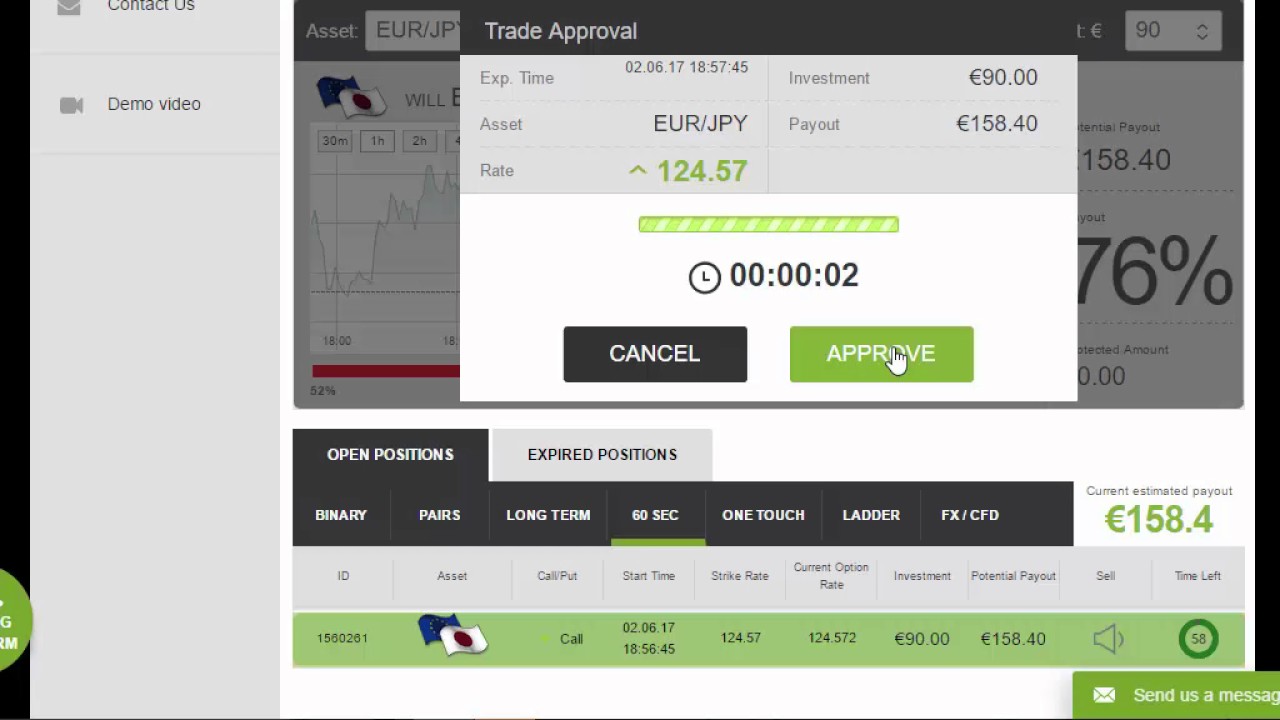 Auto Binary Signals (Perfect Match) Video 1 Live Trading - June 2nd 2017