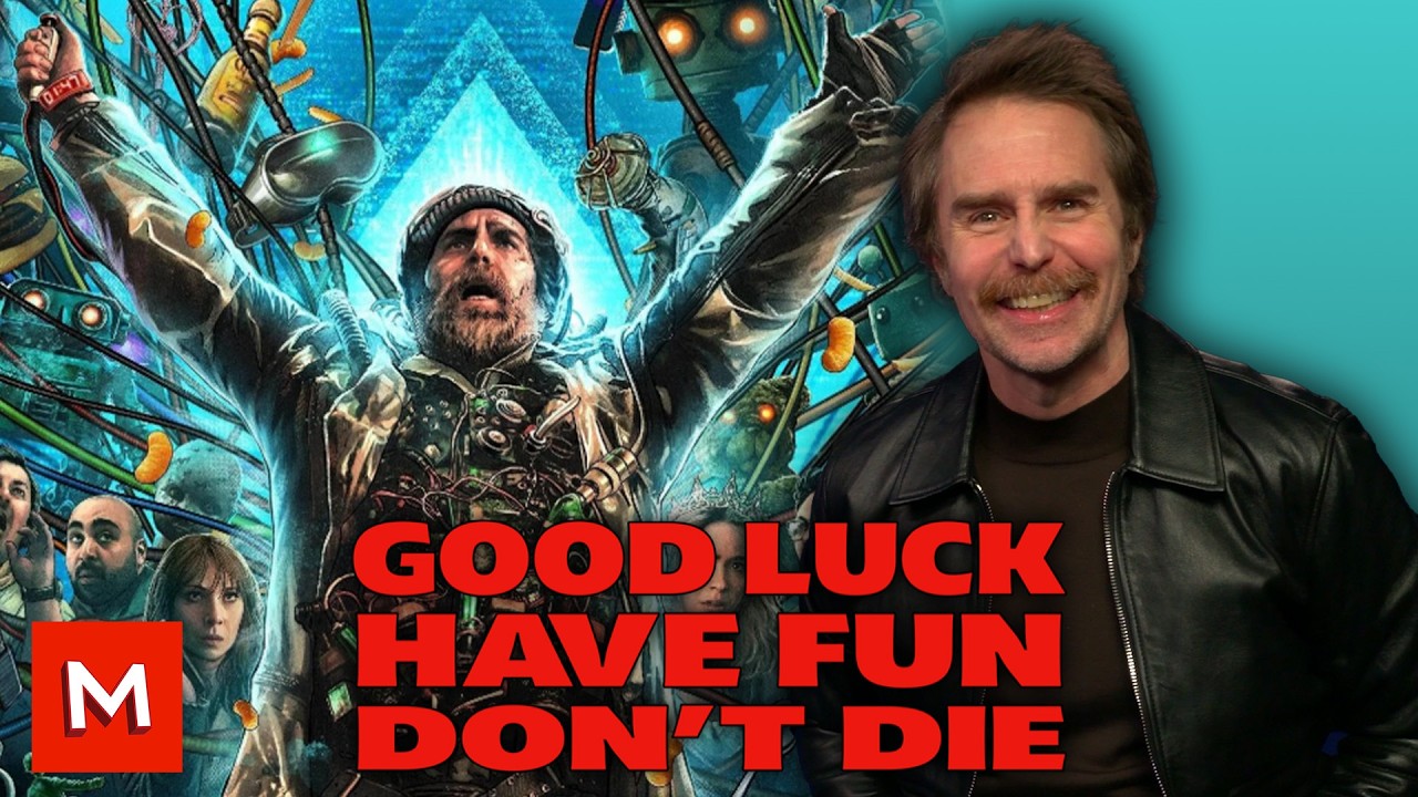 Sam Rockwell on His “Least Qualified” Time-Loop Hero in 'Good Luck, Have Fun, Don’t Die'