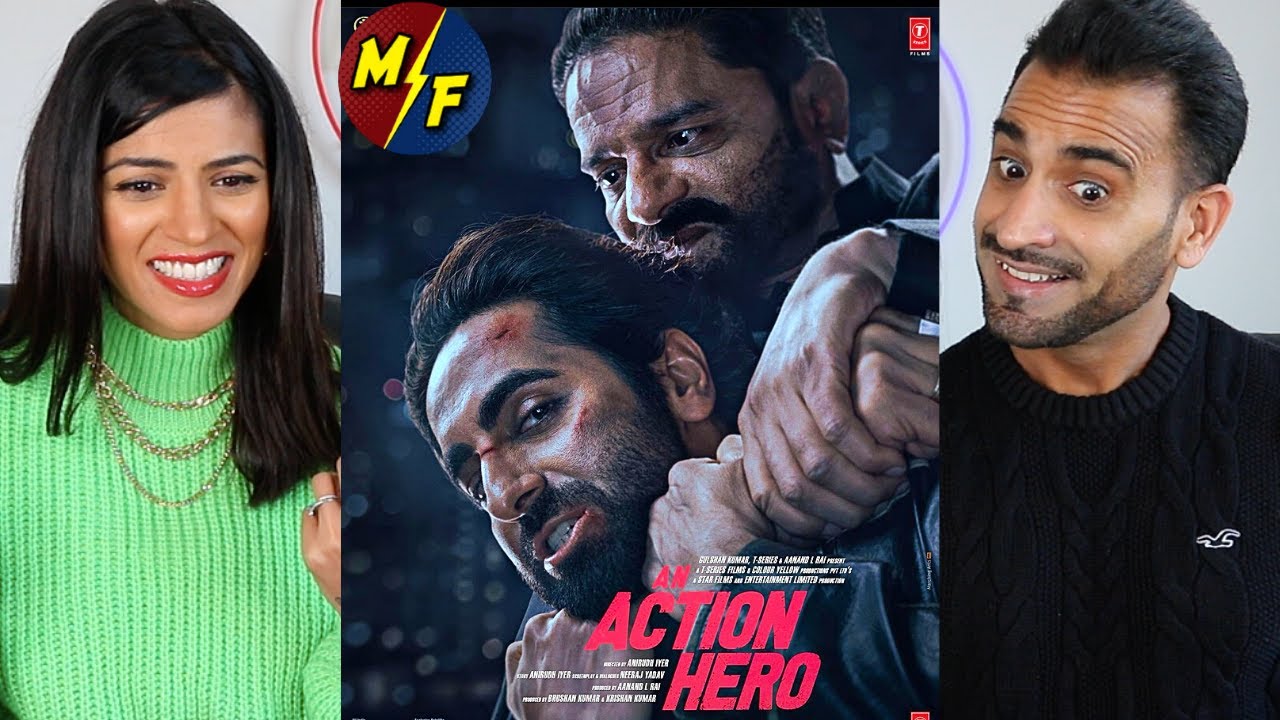 AN ACTION HERO TRAILER REACTION!! | Ayushmann Khurrana, Jaideep Ahlawat