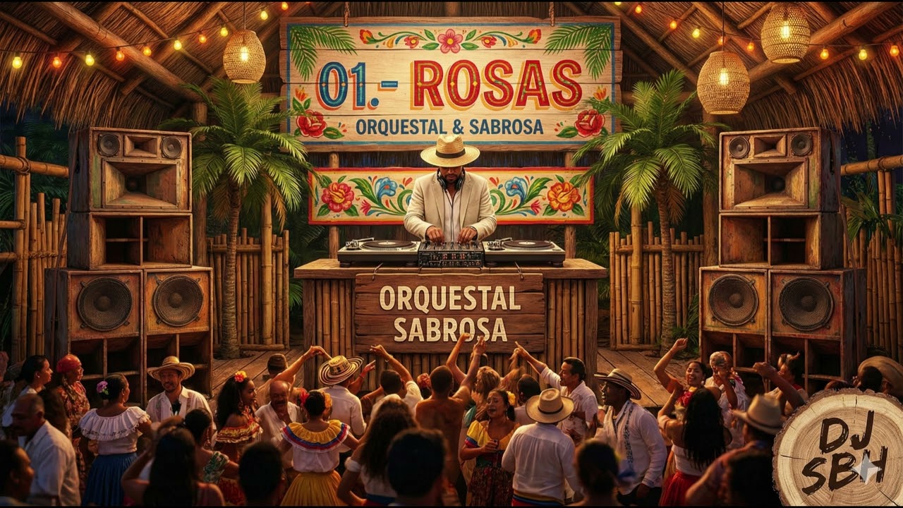 01.- Rosas (Orquestal & Sabrosa) - DJ SBH | Nostalgia Tropical
