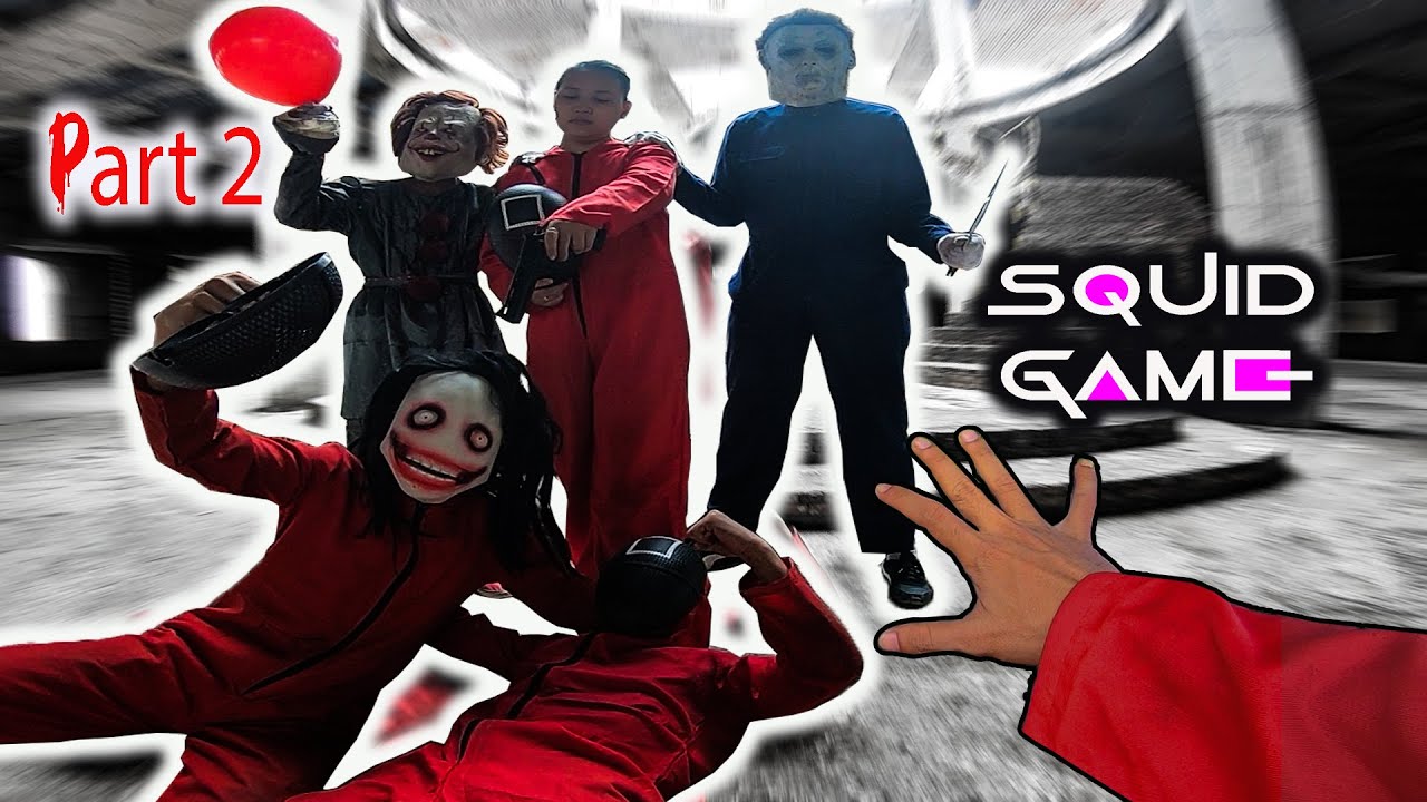 SQUID GAME GO SAVE YOUR WIFE - IN REAL LIFE ( Epic parkour pov chase ) part 2