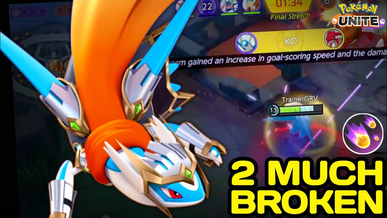 Draco Meteor Damage is so Incredible after Latios Buff 😳 Pokemon Unite - NINZA PLAYS