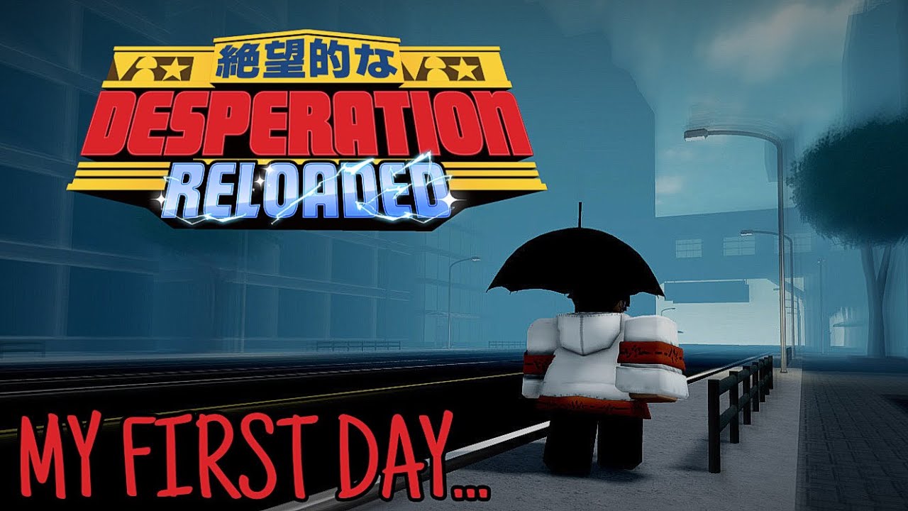 My first day in a My Hero Academia Roblox Game | DESPERATION. ep.0