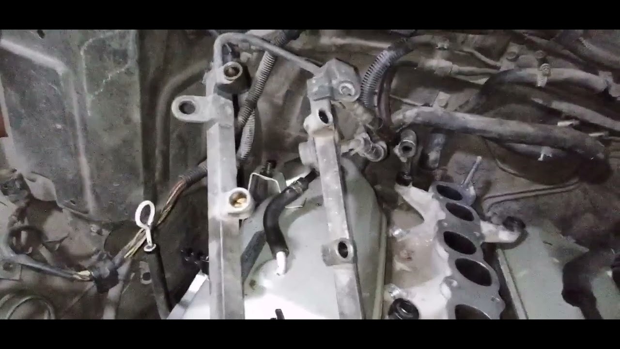 Mitsubishi Pajero 1990год, 6g72, 3л, 12 клапанов. Замена ремня Г. Р. М. пр. кр. клапанов, ролики.