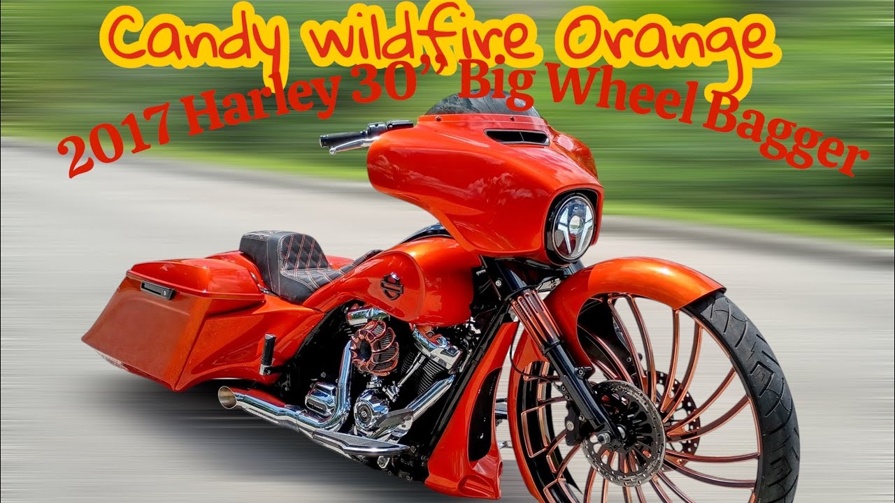 Sold! Ohio CRAIG  Build 2017 Harley Davidson Milwaukee 8 Custom 30” Big Wheel Bagger