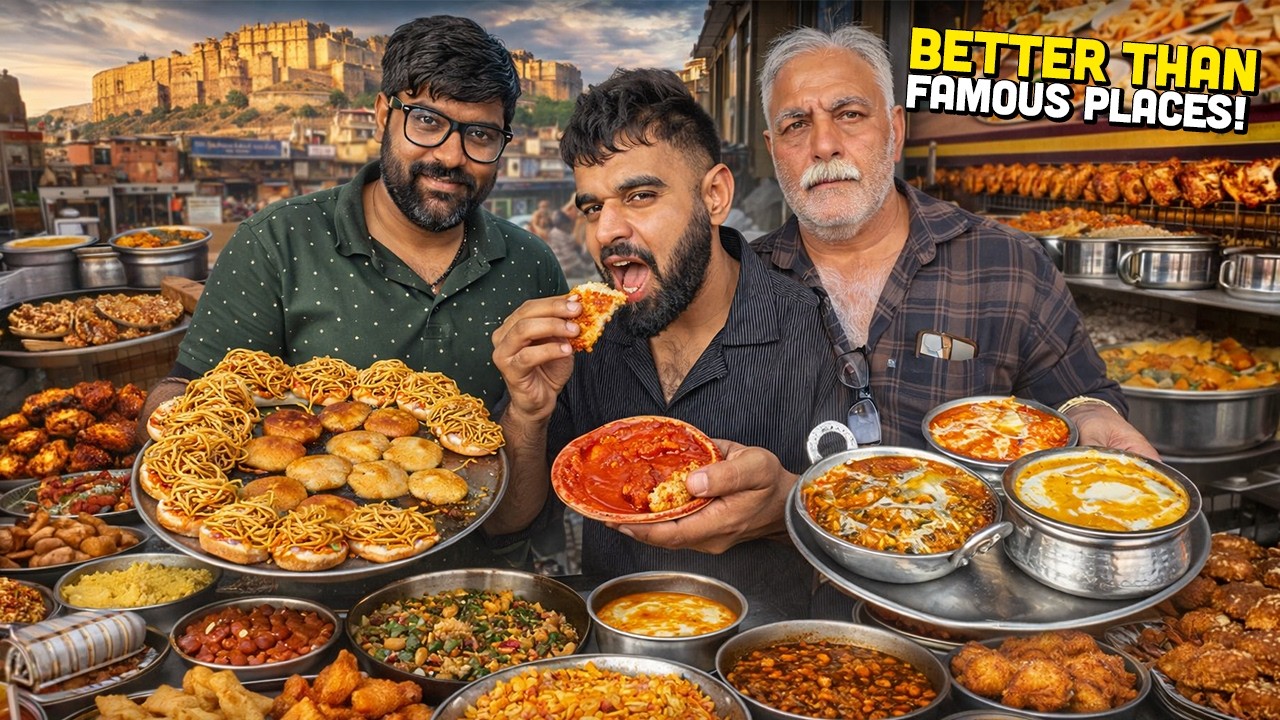 Rajasthan’s Secret Street Food Spots (Better Than Famous Places!) Best MUST Have Street Food India