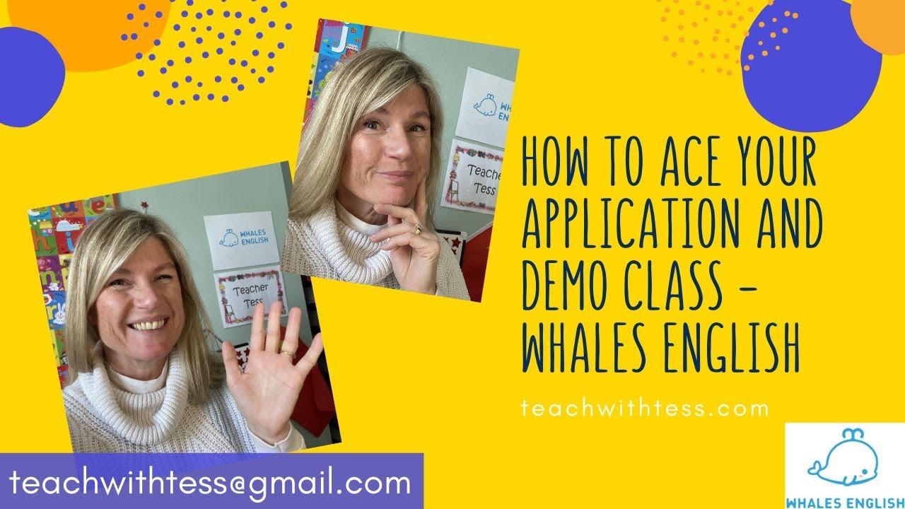 How to ace your interview with Whales English
