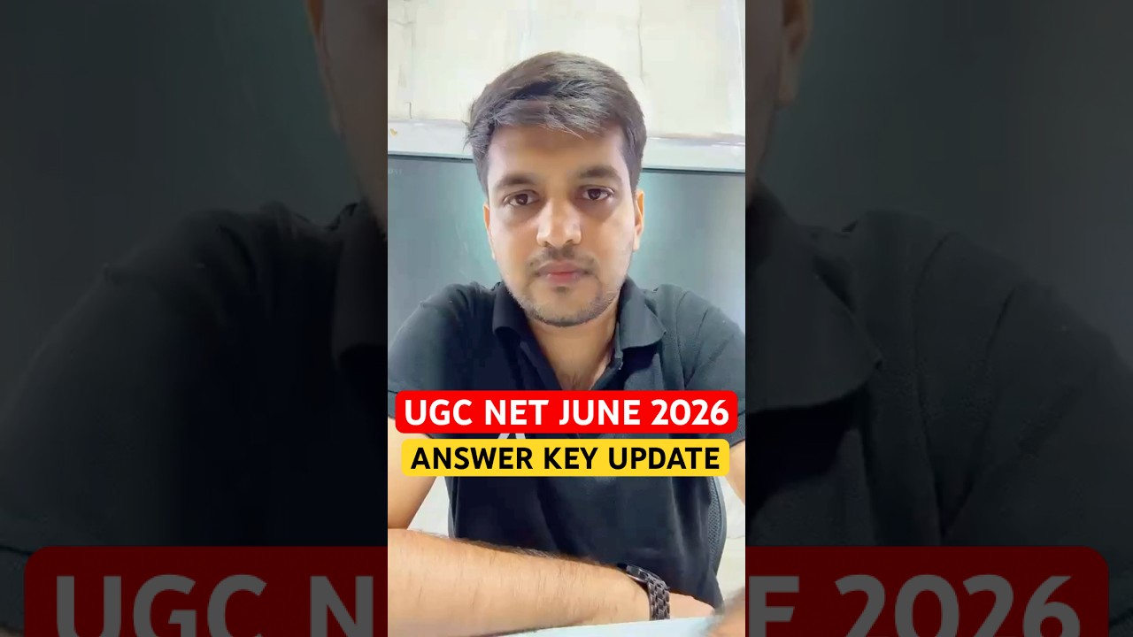 UGC NET JUNE 2026 Answer key Update #ugcnetadda247 #ugcnetanswerkey #ugcnetexam #ugcnet