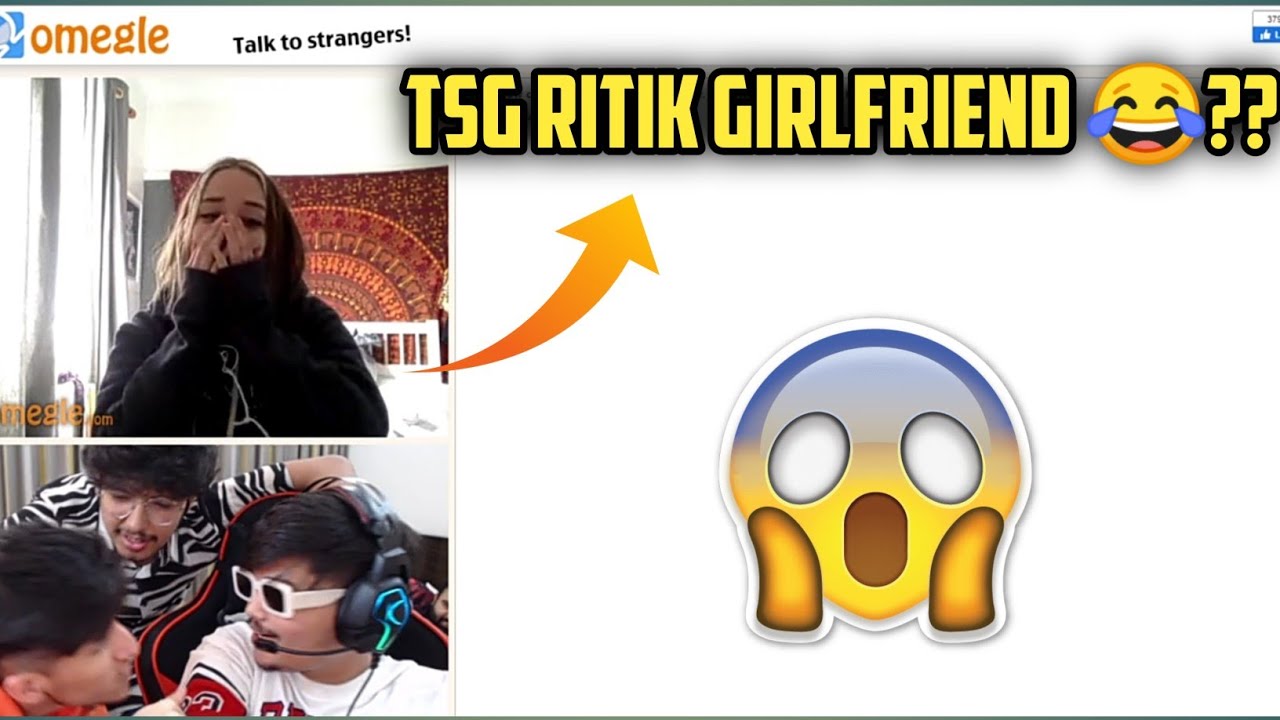 TSG RITIK AND AS GAMING FUNNY MOMENT || TSG RITIK GIRLFRIEND 😂?? || TWO SIDE GAMERS OMEGLE