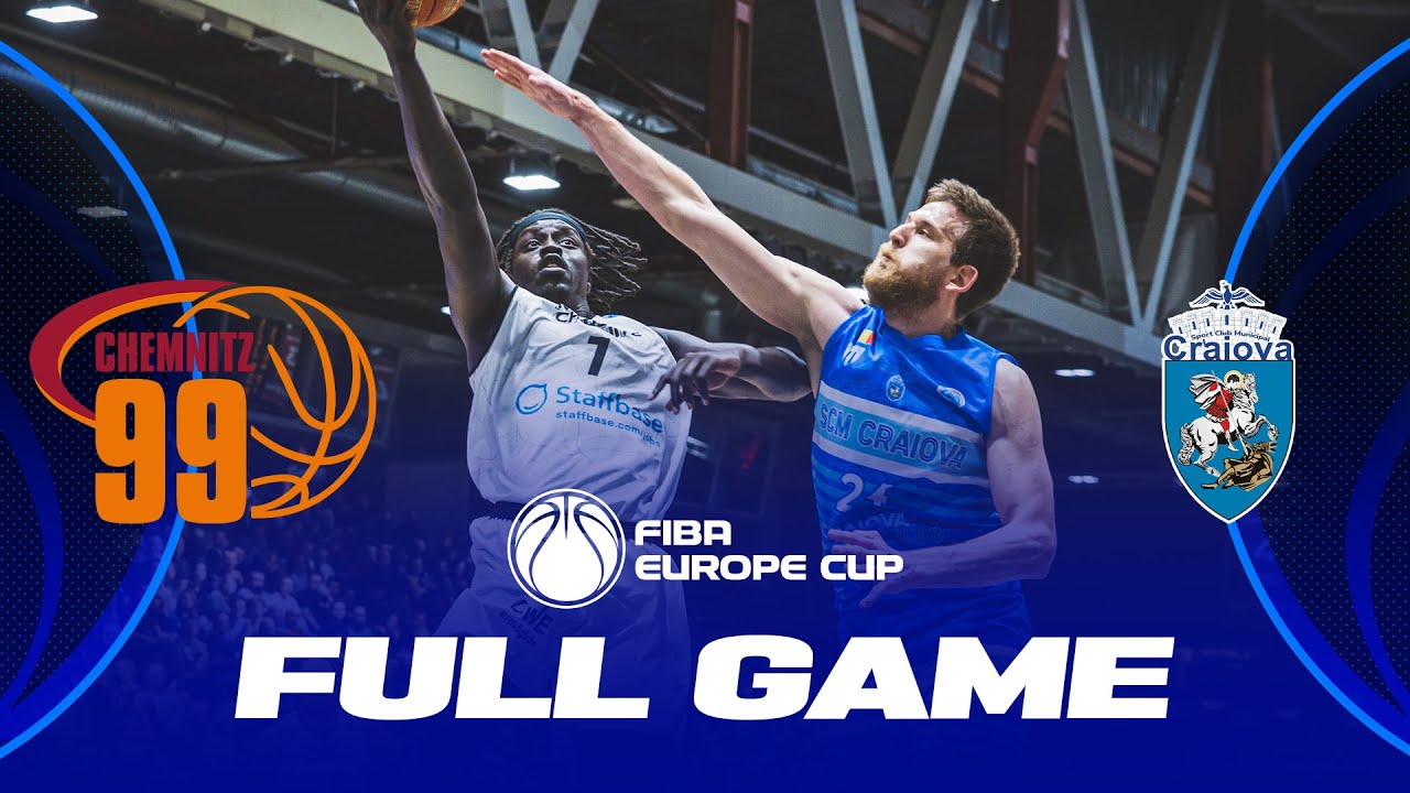 Niners Chemnitz v SCMU Craiova | Full Basketball Game | FIBA Europe Cup 2022-23