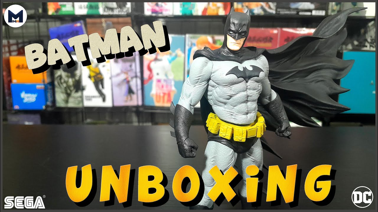 Batman Sega ACT/CUT Figure Premium Unboxing #01