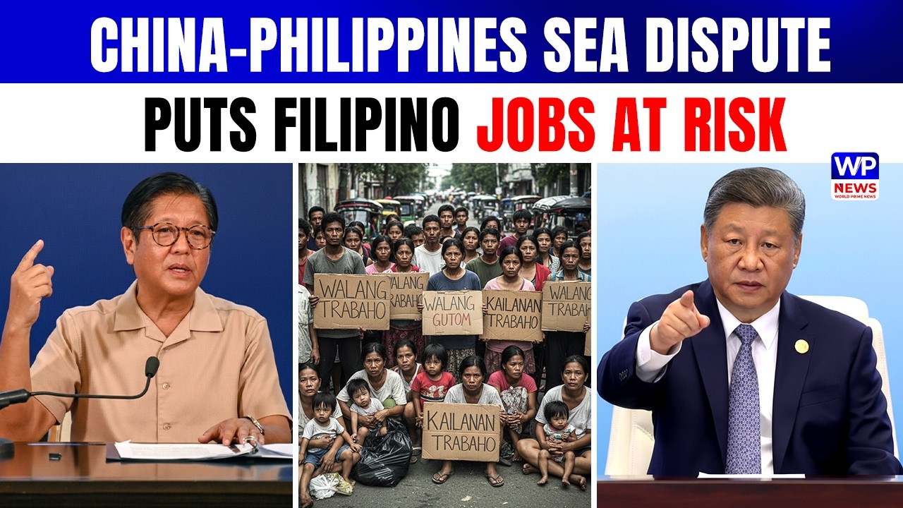 China and Philippines sea tensions now threaten important Filipino jobs