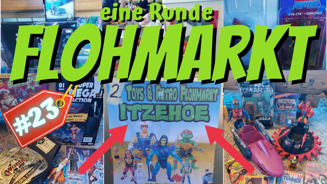 Flohmarkt #23 -endlich wieder Masters!😍-2.Toys & Retro Flohmarkt von und mit Chriss Tainment-ERF#23