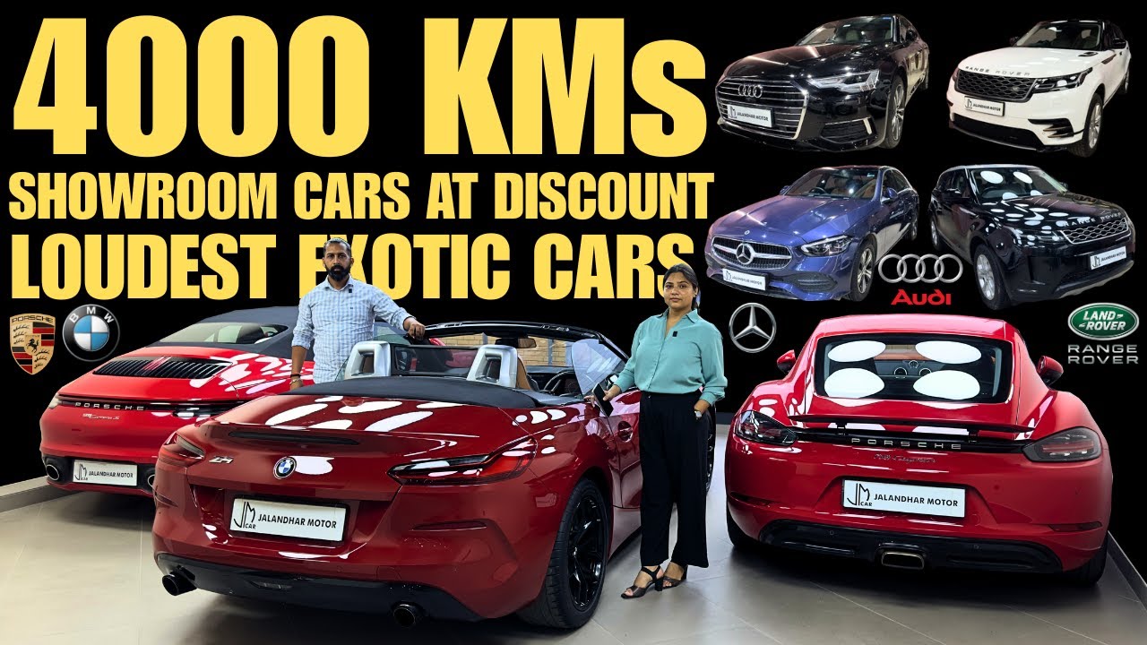 4000 KMs Only Loudest Convertible Beast | 718 Cayman, Z4, Sport, Velar, Evoque, C200, A6 Technology