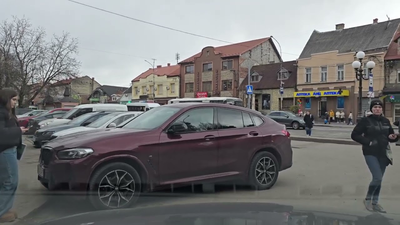 Місто Мукачево  / Дорога Мукачево- Ужгород /  Село Ракошино Закарпаття Квітень 2025