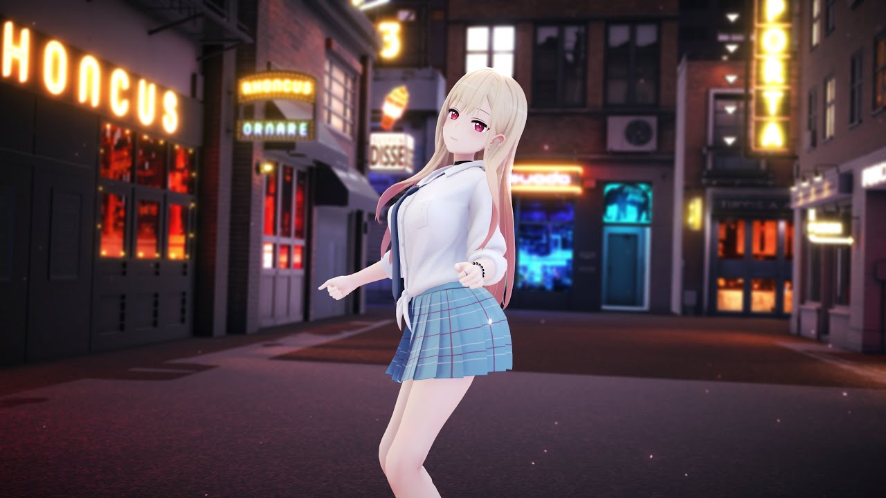【MMD】『Beat Eater』喜多川海夢 Marin Kitagawa【戀上換裝娃娃/その着せ替え人形は恋をする/My Dress-Up Darling】2160p 4K