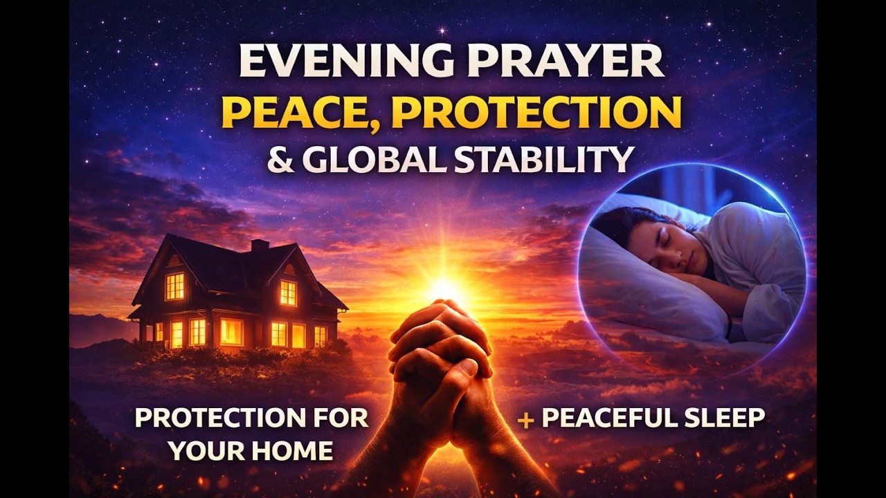 EVENING PRAYER:  PEACE, PROTECTION & GLOBAL STABILITY
