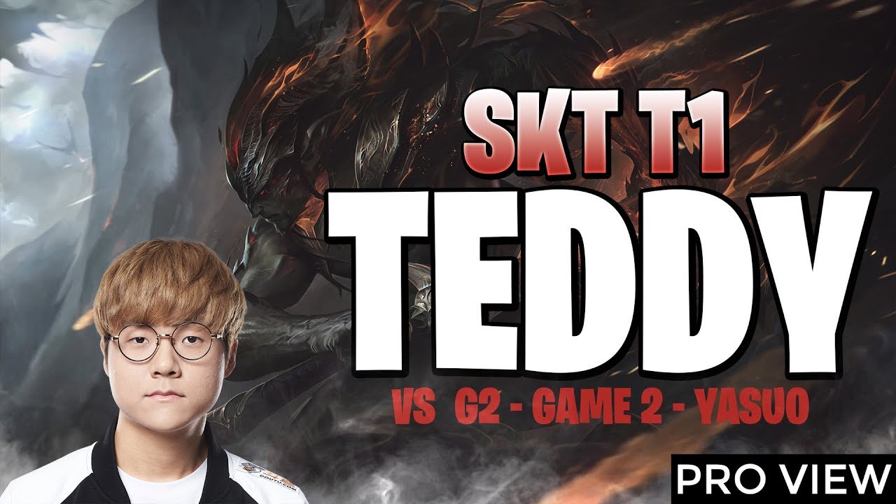 SKT Teddy PROVIEW | vs G2 Esports Worlds 2019 Semi-Finals Game 2