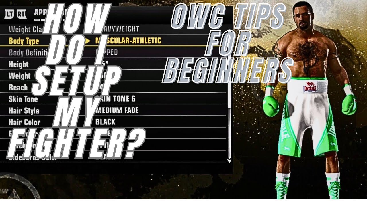 OWC Tips for Beginners Fighter Setup Fight Night Champion