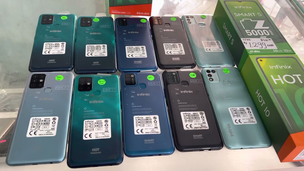 Harga HP INFINIX BEKAS terupdate Ready BANYAK !! Silahkan di borong bosku