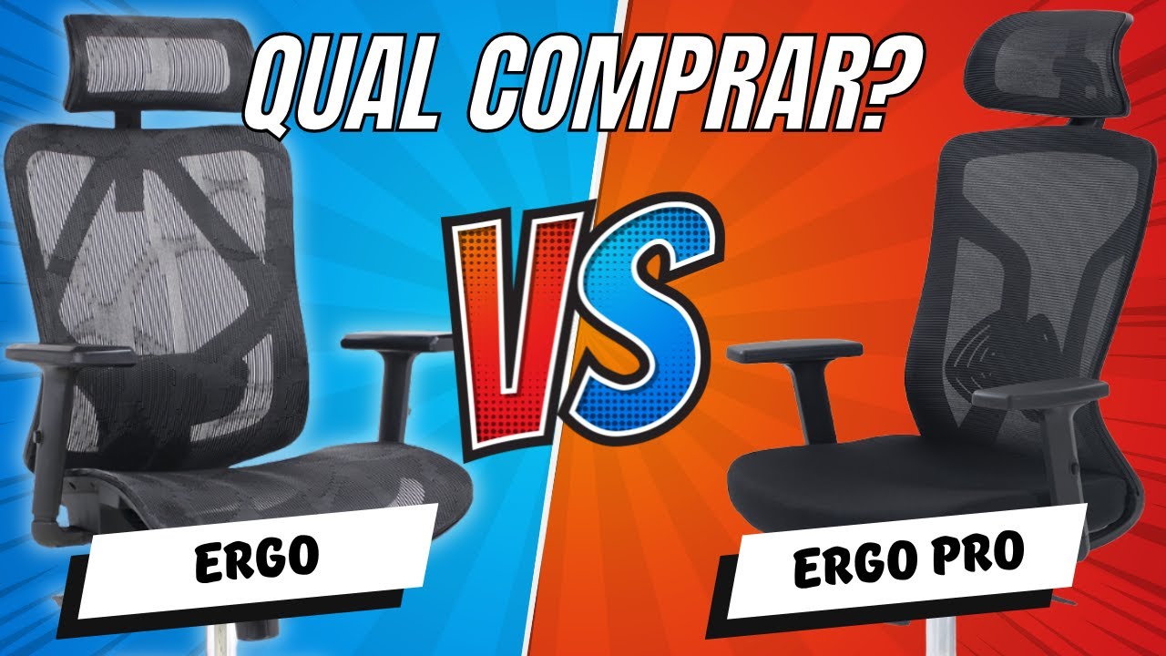 Cadeira Ergonômica Dr. Office Ergo vs Ergo Pro, Qual a Melhor? Opinião Sincera