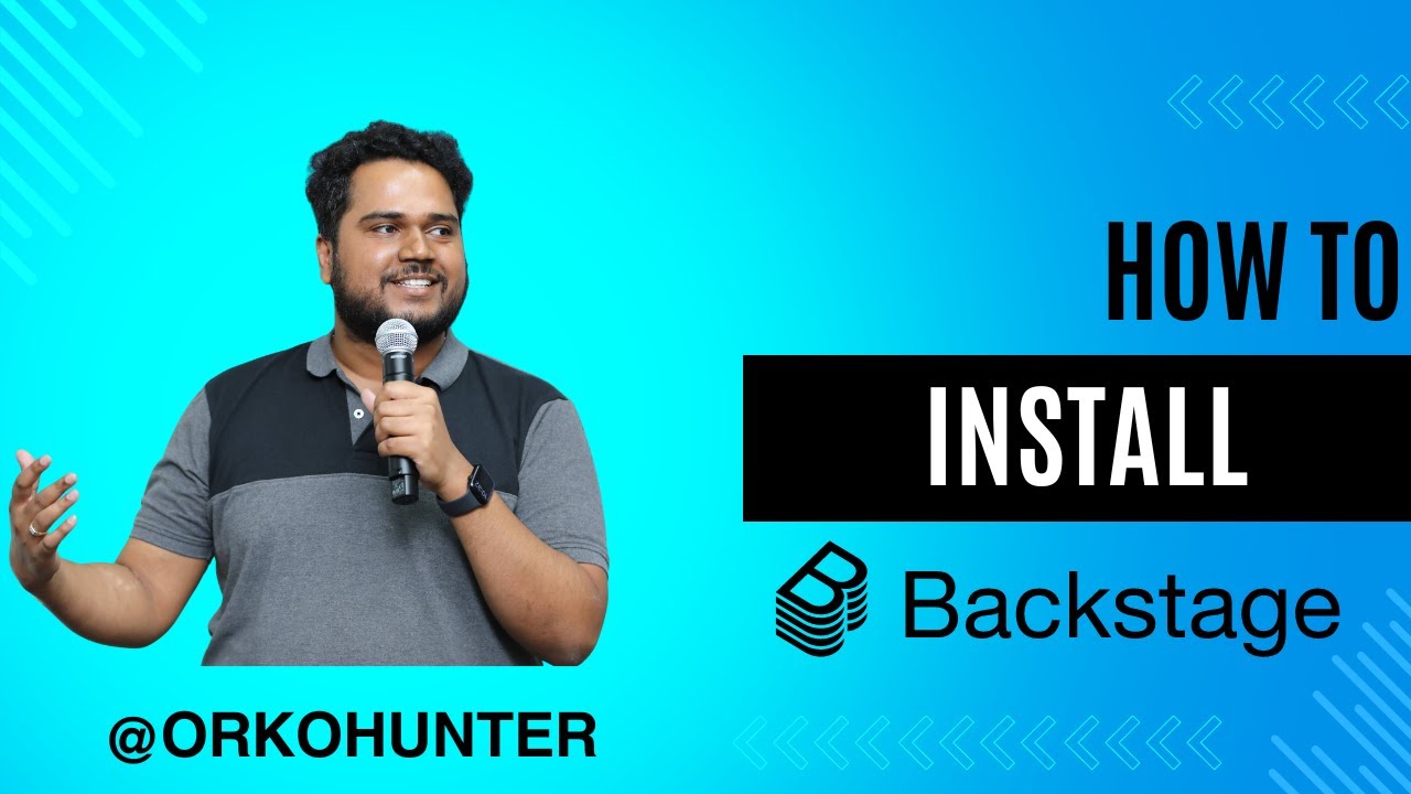 How to Install Backstage Locally - Backstage with OrkoHunter - Ultimate Guide