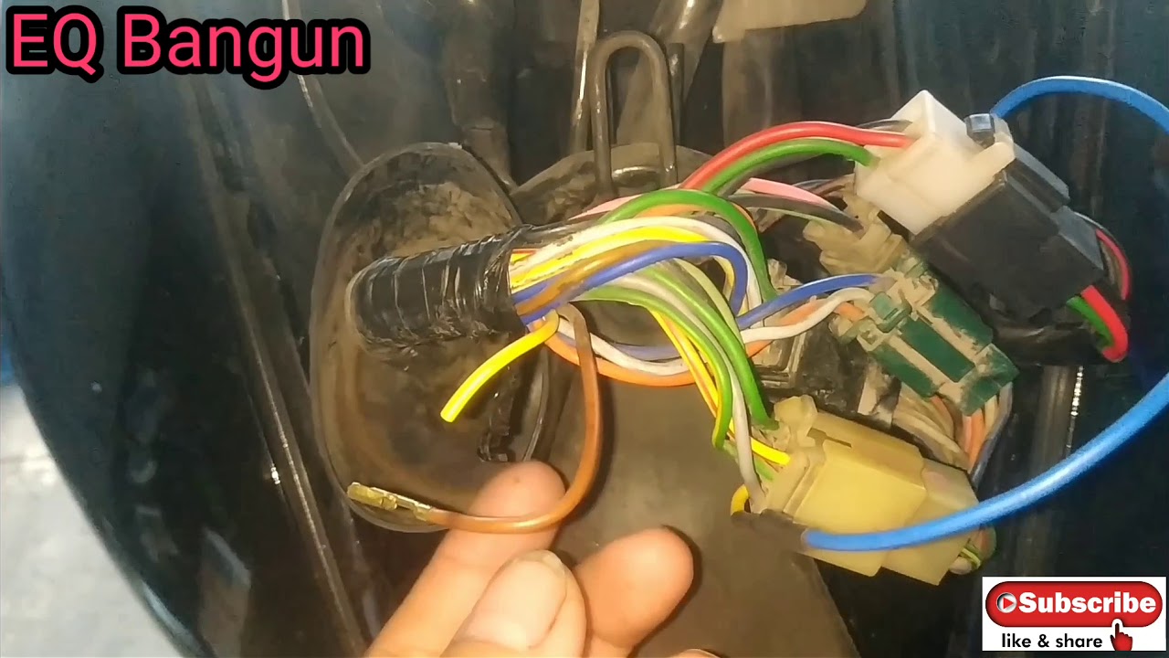 Cara Pasang Lampu LED Pada Motor Supra Fit Lama Atau Supra Series...!!!