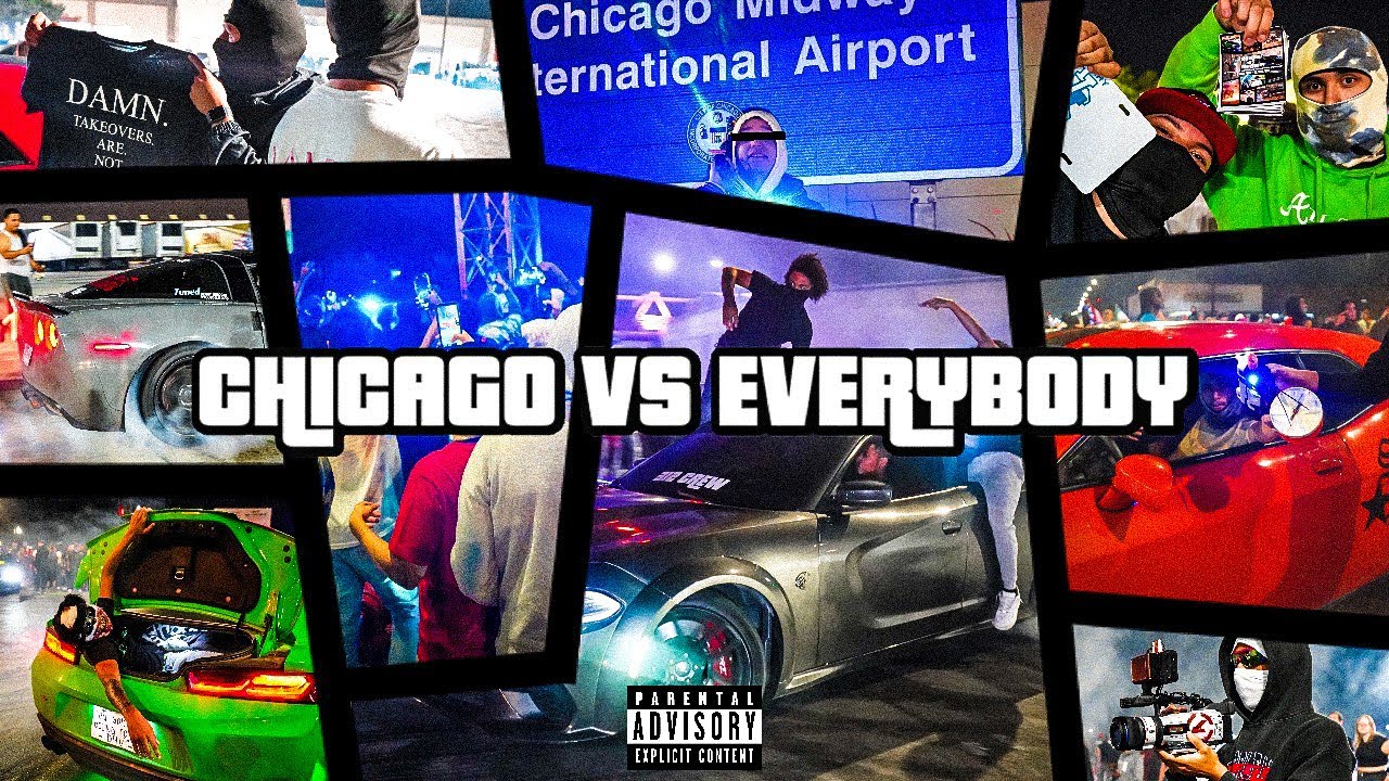 THE BIGGEST CAR MEET OF ALL TIME : CHICAGO VS EVERYBODY