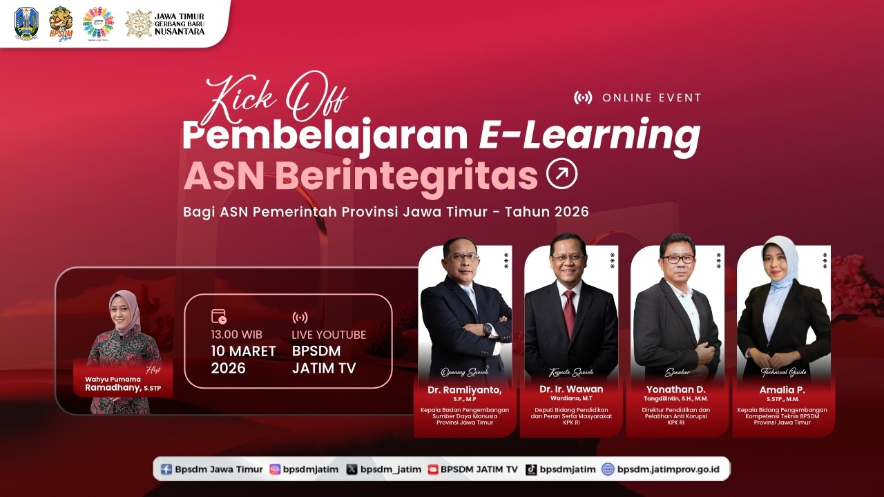 Kick Off Pembelajaran E-Learning ASN Berintegritas
