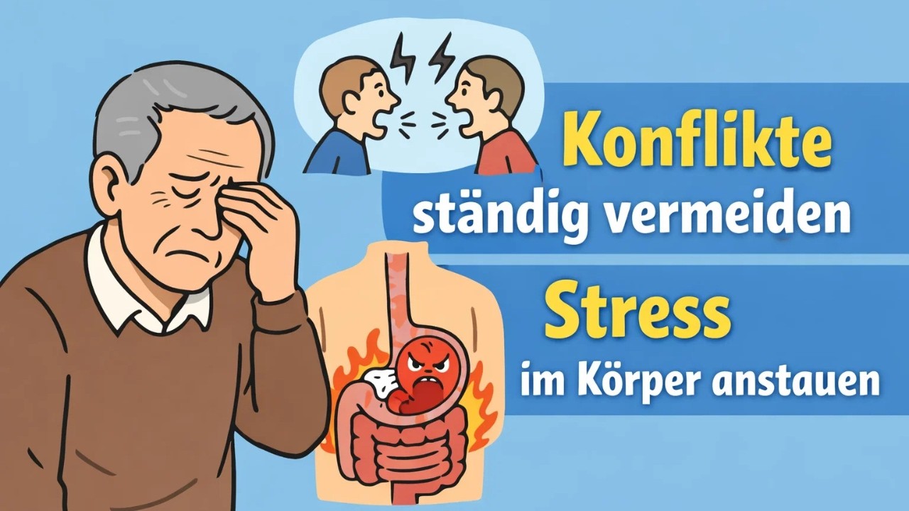 Was passiert im Körper, wenn du Konflikte immer vermeidest und alles in dich hineinfrisst?