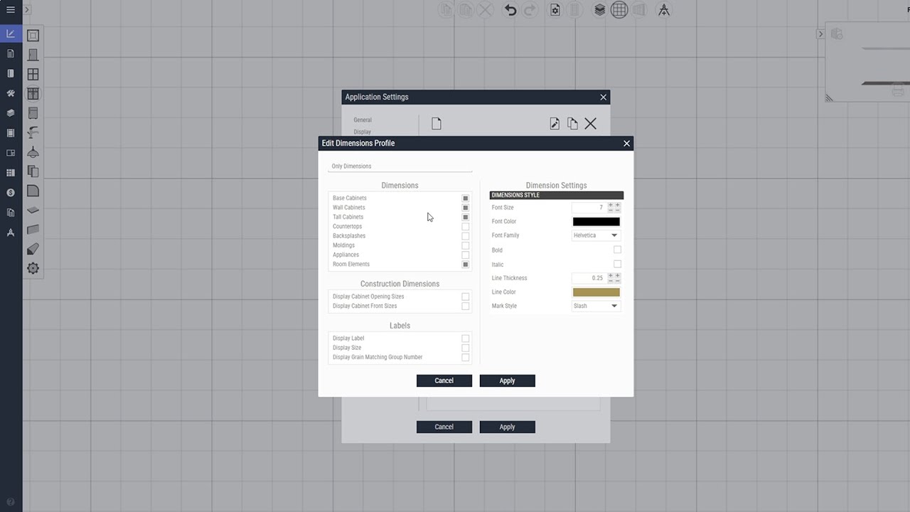 Dimension Profiles