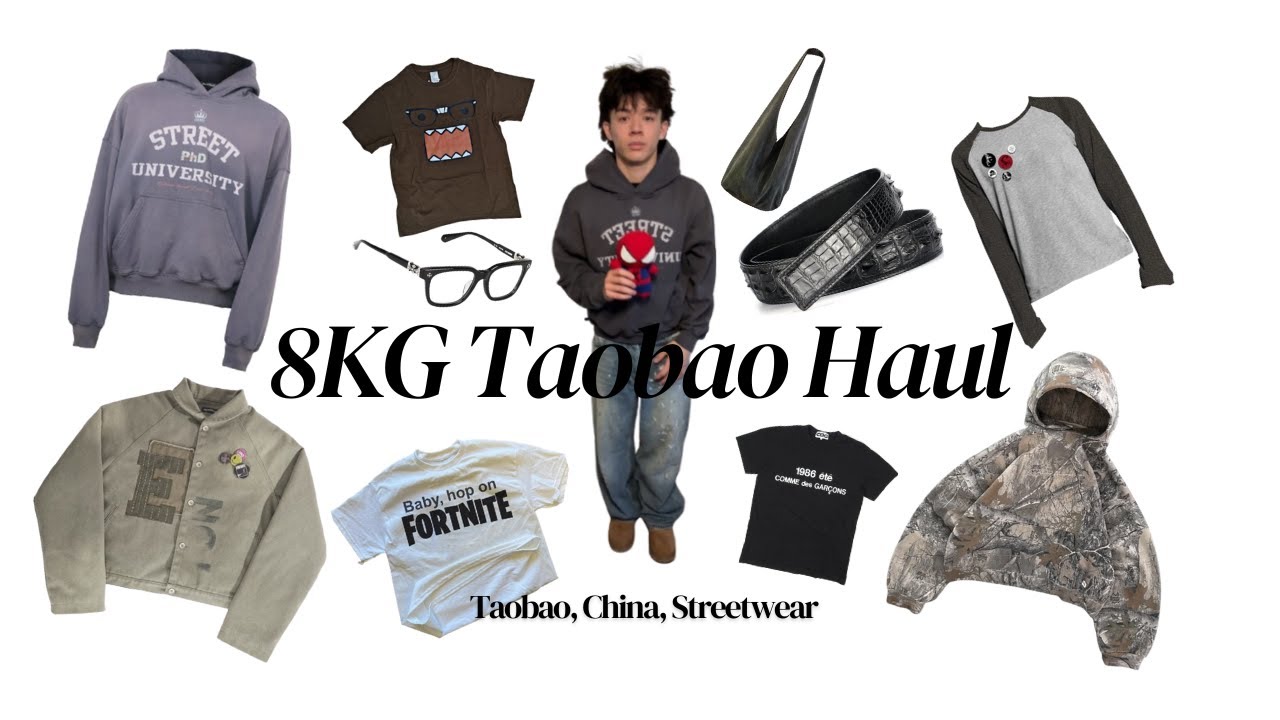 Огромный выбор одежды | Taobao, CNFANS, китайская уличная одежда, аксессуары | Уникальный / не-NP...