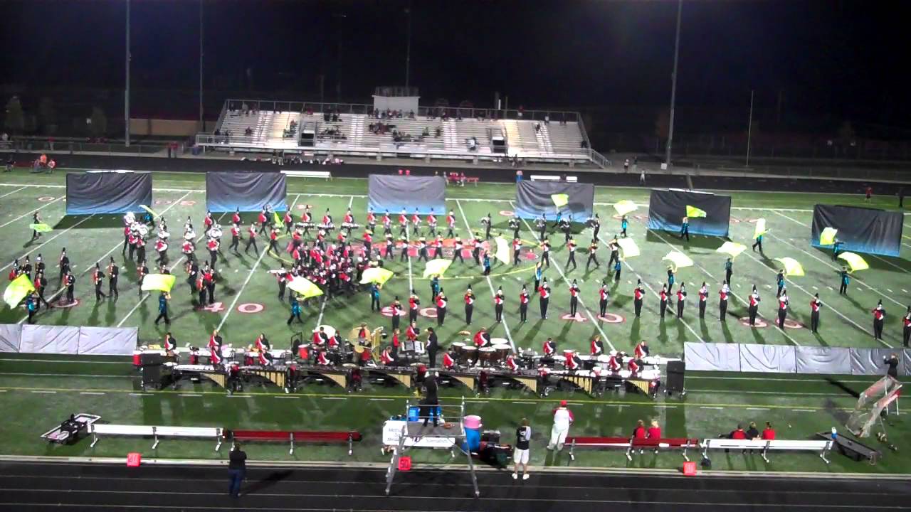 Fishers Tiger Band at FHS vs Laf Jeff Halftime Show