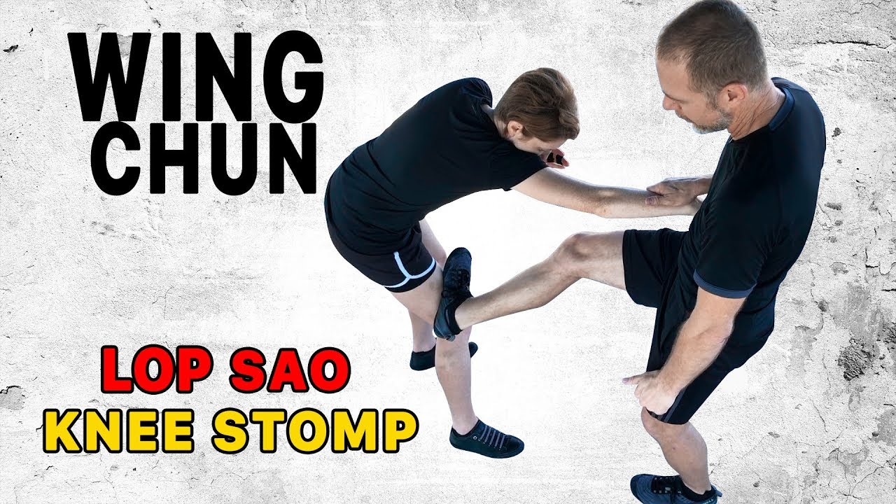 Wing Chun Lop Sao Knee Stomp—Core JKD Tool Technique