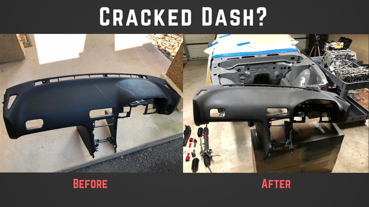 180sx Cracked Dashboard Repair