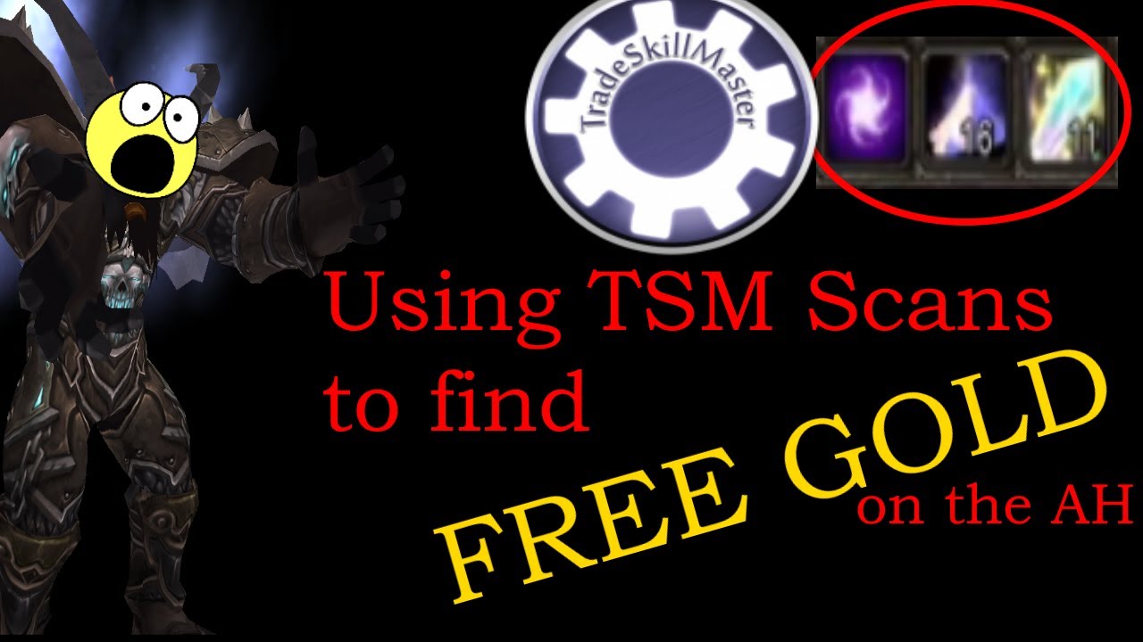 Using TSM Scans To Find FREE GOLD Hidden on the Auction House | WotLK Classic Gold Guide