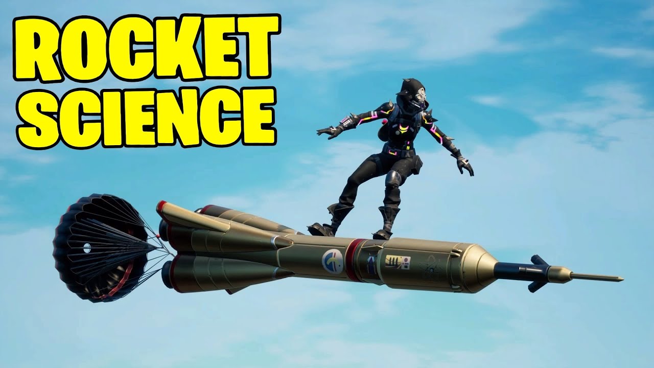 Fortnite new Glider Gameplay - Rocket Science