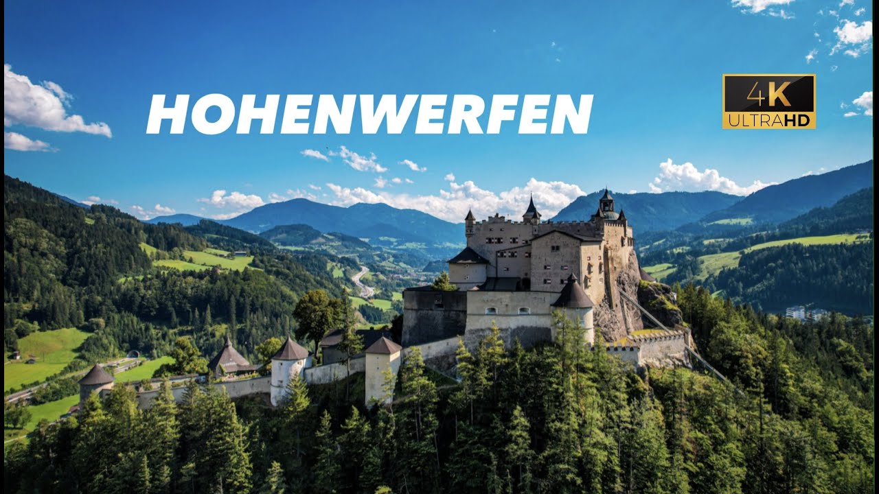 Hohenwerfen Castle 4K / Eisriesenwelt Drone Cinematic 2022