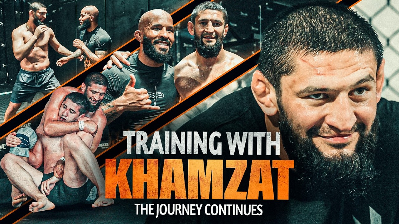 Khamzat Chimaev Trains w/ Demetrious Johnson To Prepare For Strickland! | MIGHTY JOURNEY