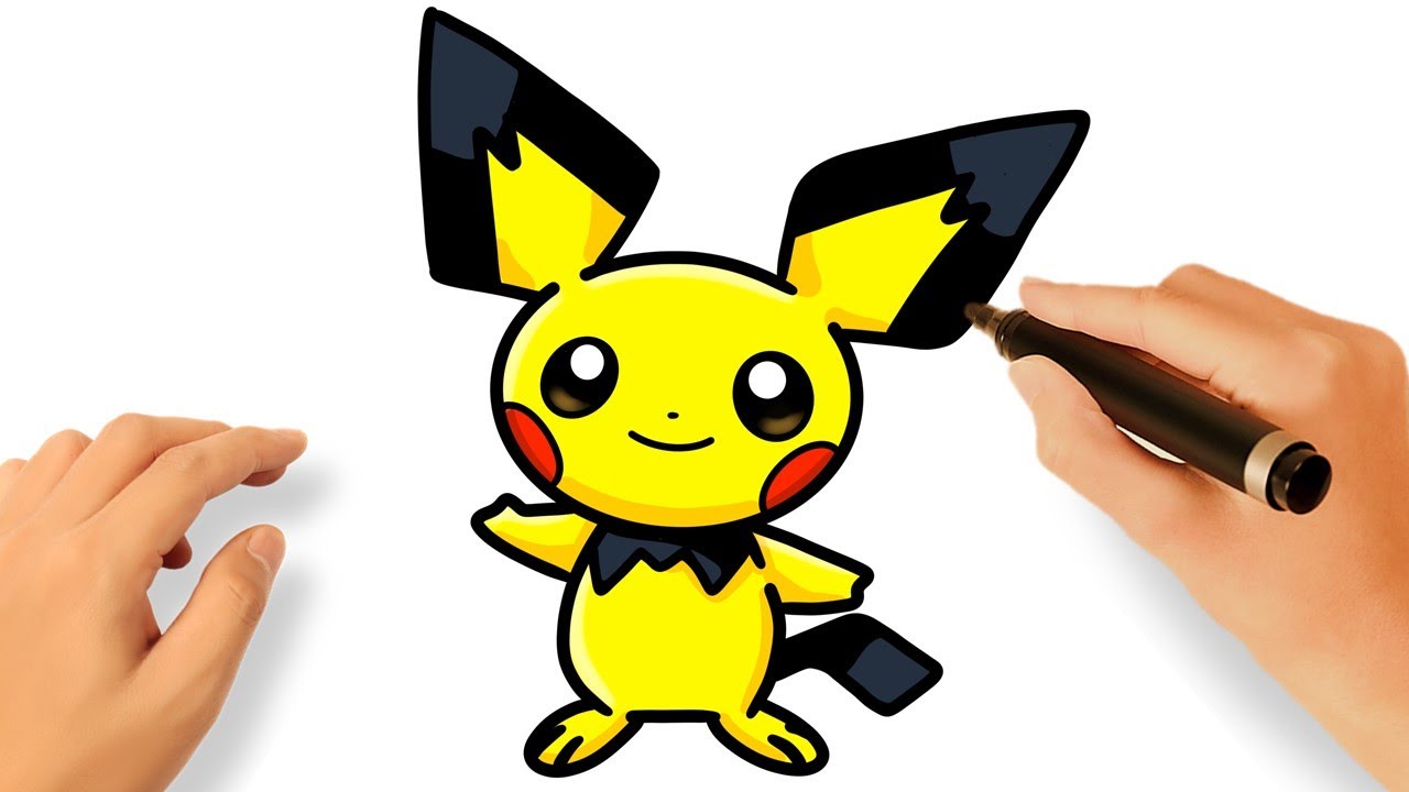 COMO DESENHAR O PICHU | COMO DESENHAR POKÉMONS