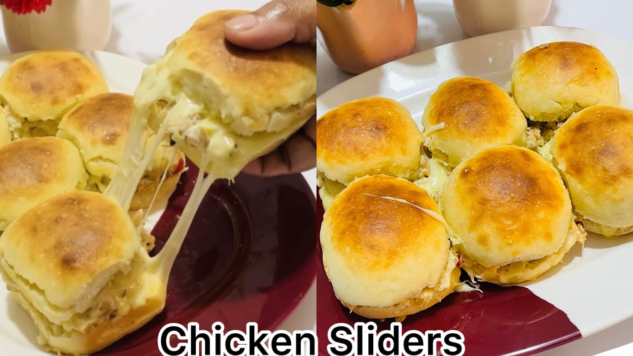 Chicken Cheese Sliders Recipe by Muno&rsquo;s Kitchen