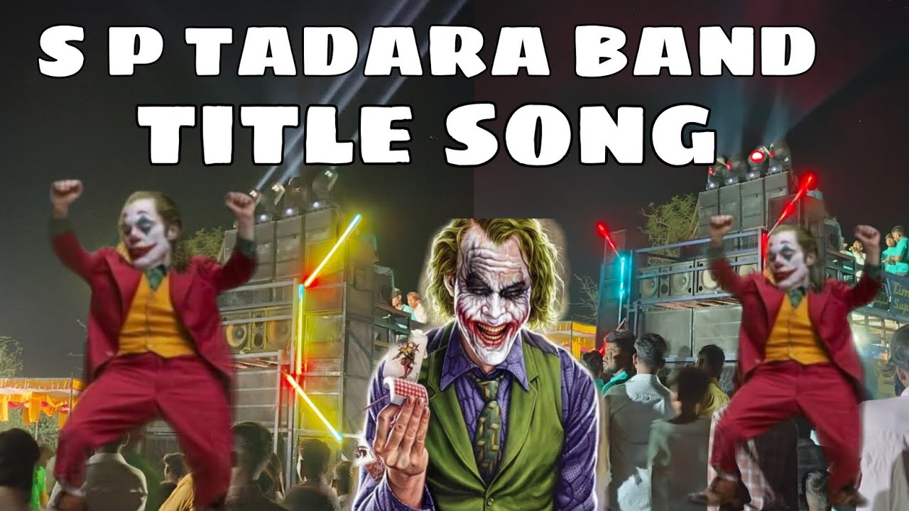   Sp TADARA Band Ka new title song   2026 you welcome SP band   at Zravani                        