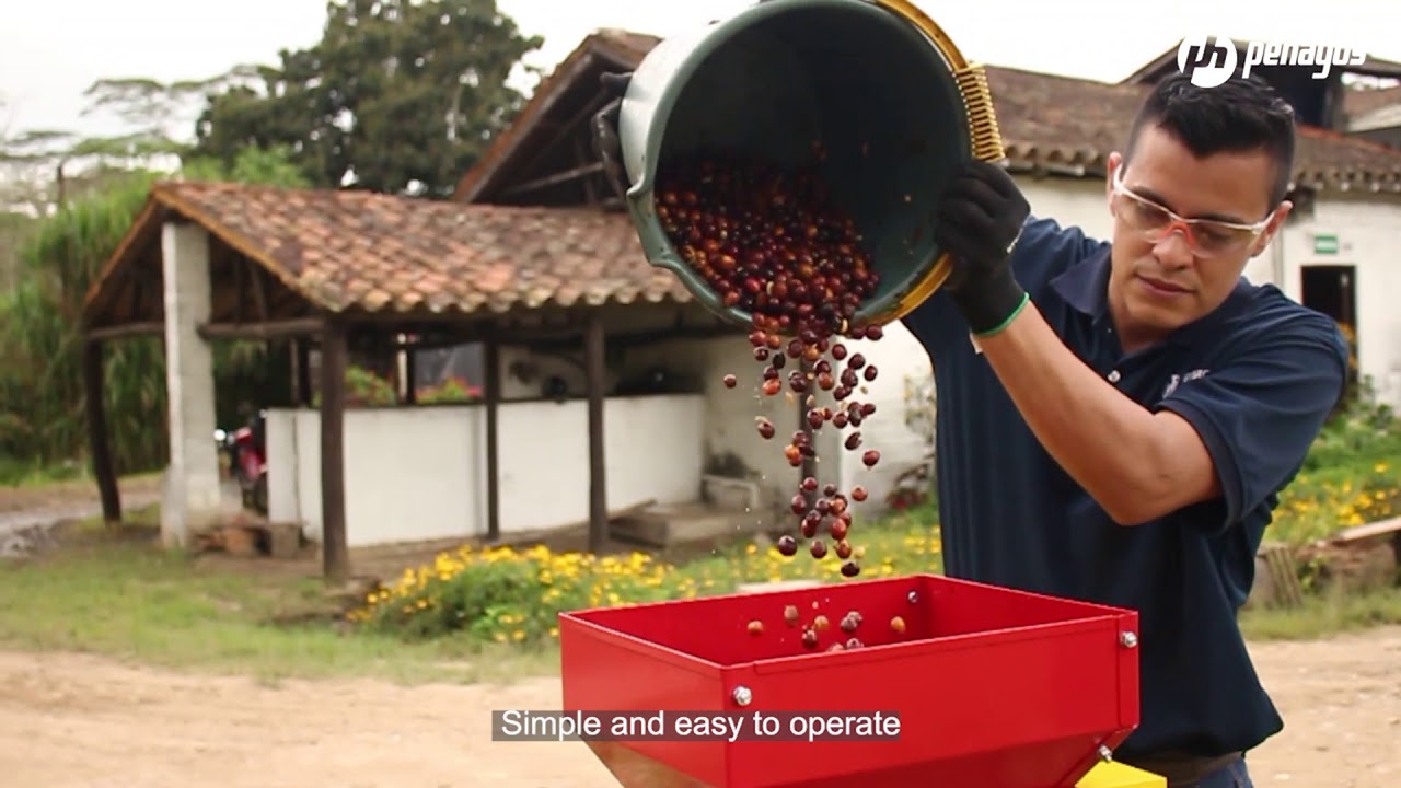 Despulpadoras Horizontales de Caf&eacute; Penagos - Horizontal Coffee Pulpers