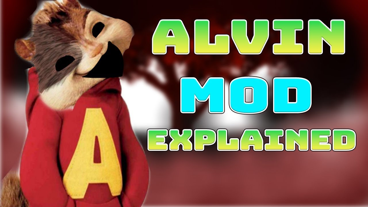 Alvin Lyrics Mod Explained in fnf (Alvin and The Chipmunks FNF) #fnf