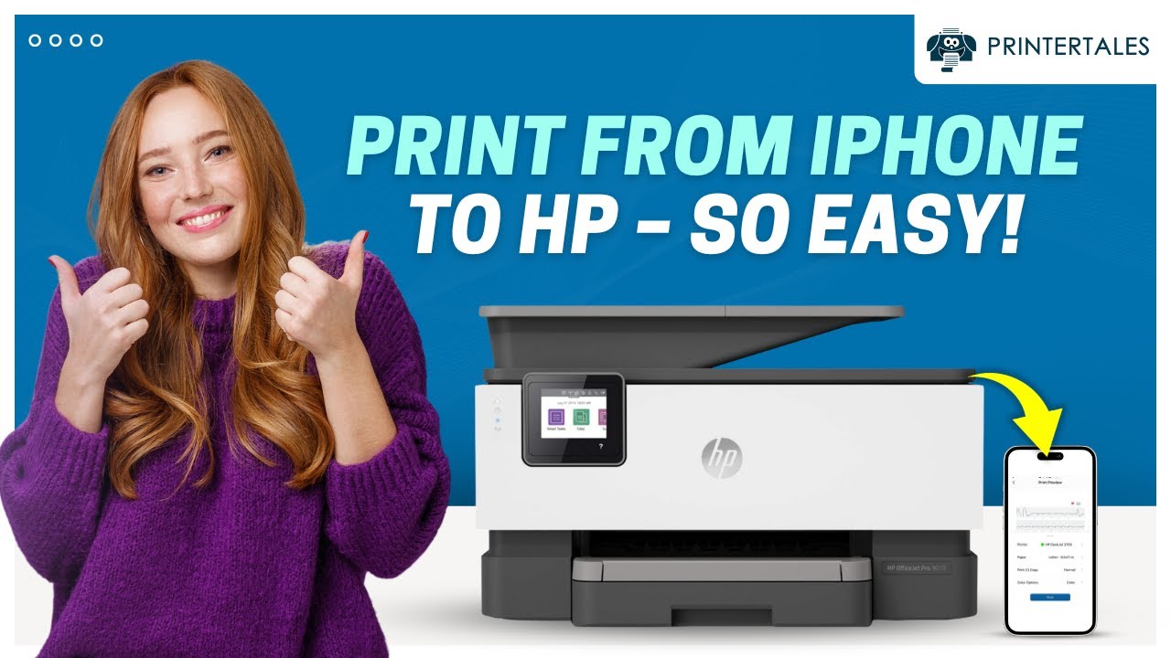 How to Print from iPhone to HP Printer? | Printer Tales