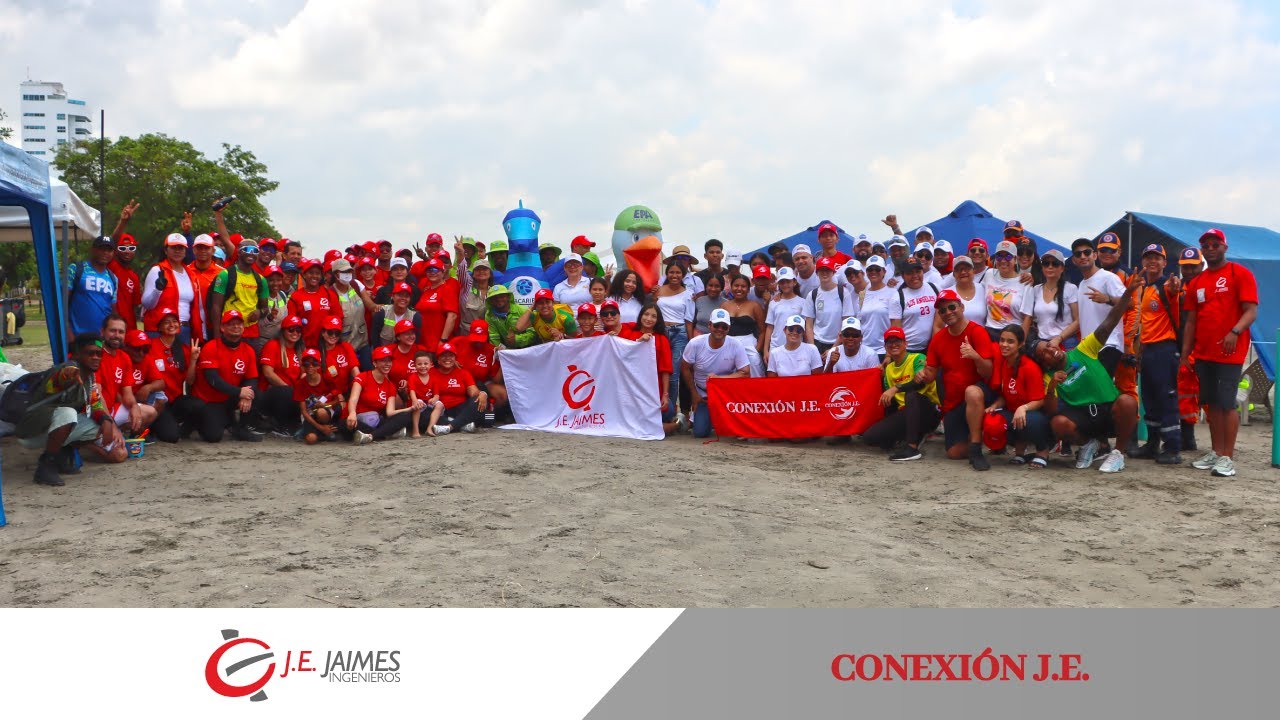Jornada de limpieza Playa Castillo Grande, Cartagena - Conexión J.E. / J.E. Jaimes Ingenieros S.A.